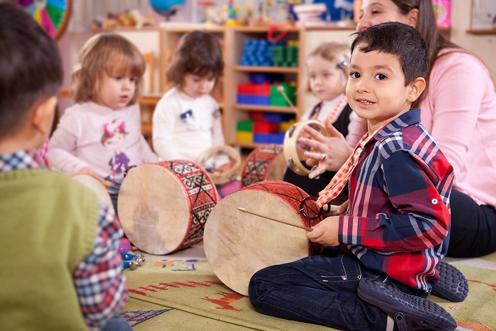 Bilde for kurs i Musikk fra livets begynnelse (barn 2,5 – 4 år) – Bogstad