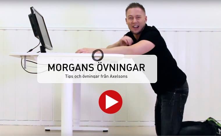 Morgenøvelser – for deg som sitter mye!